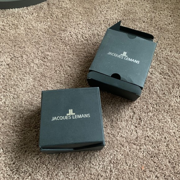 Orange Jacques Lemans Men's 1-1622N Rome Sports Watch Analog Silicone Strap - Picture 7 of 10